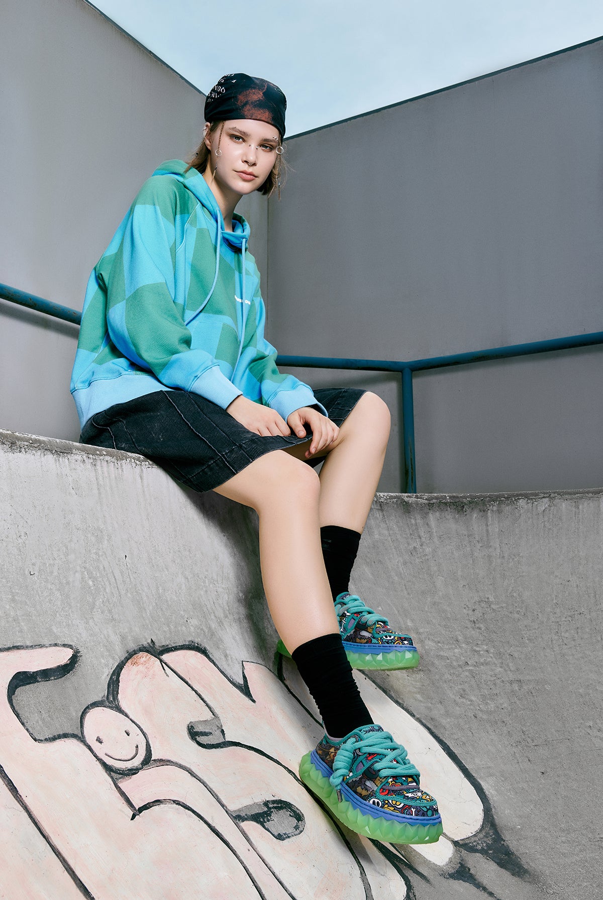 Mixce Unisex Artistic Pattern Sneakers - Oetziceman