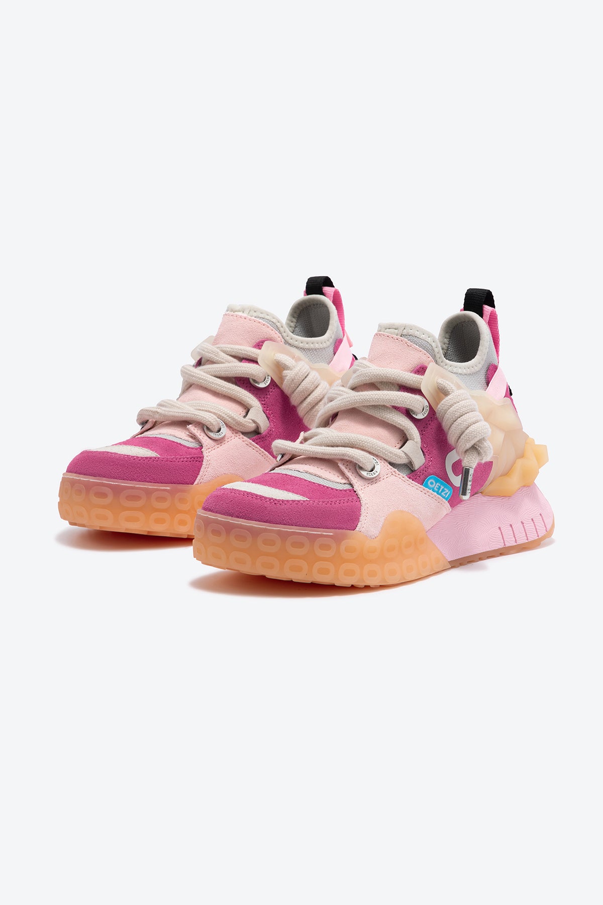 Women's Chunky Sneaker | Designer Sneakers | Pink Shoes - Oetziceman