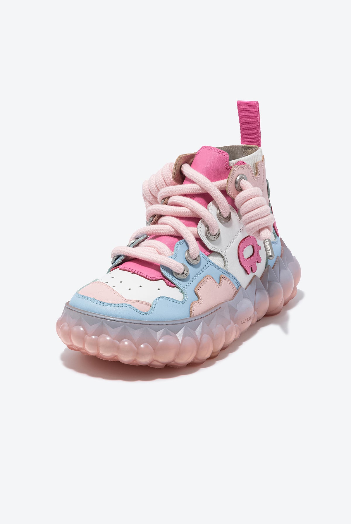 lce Melt Unisex High Top Sneakers For Women And Men
