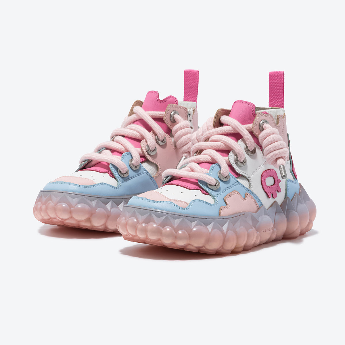 lce Melt Unisex High Top Sneakers For Women And Men