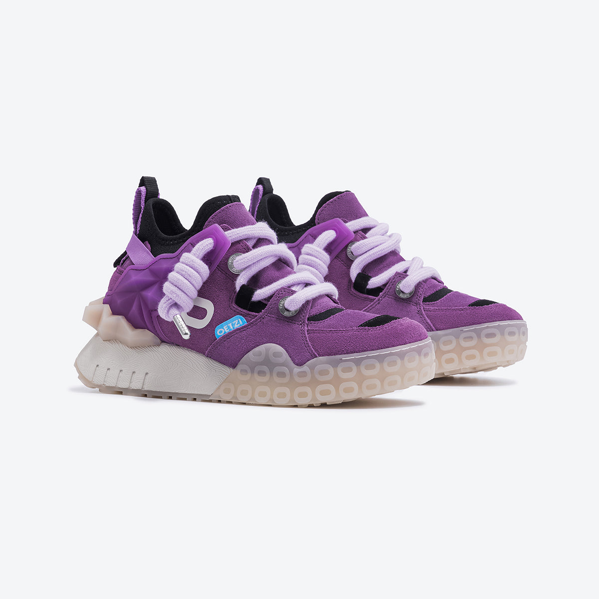 Women's Chunky Sneaker | Designer Sneakers | Purple Shoes - Oetziceman