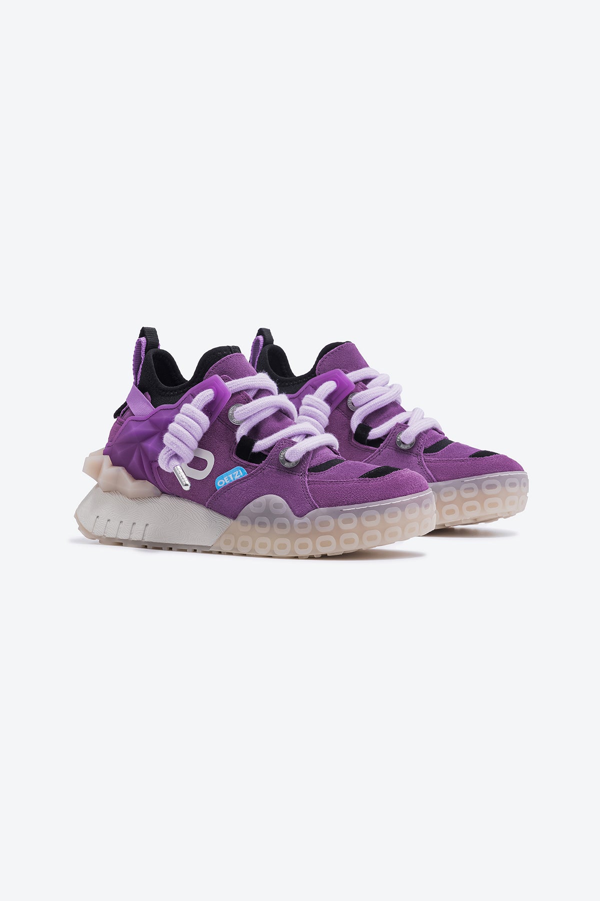 Women's Chunky Sneaker | Designer Sneakers | Purple Shoes - Oetziceman