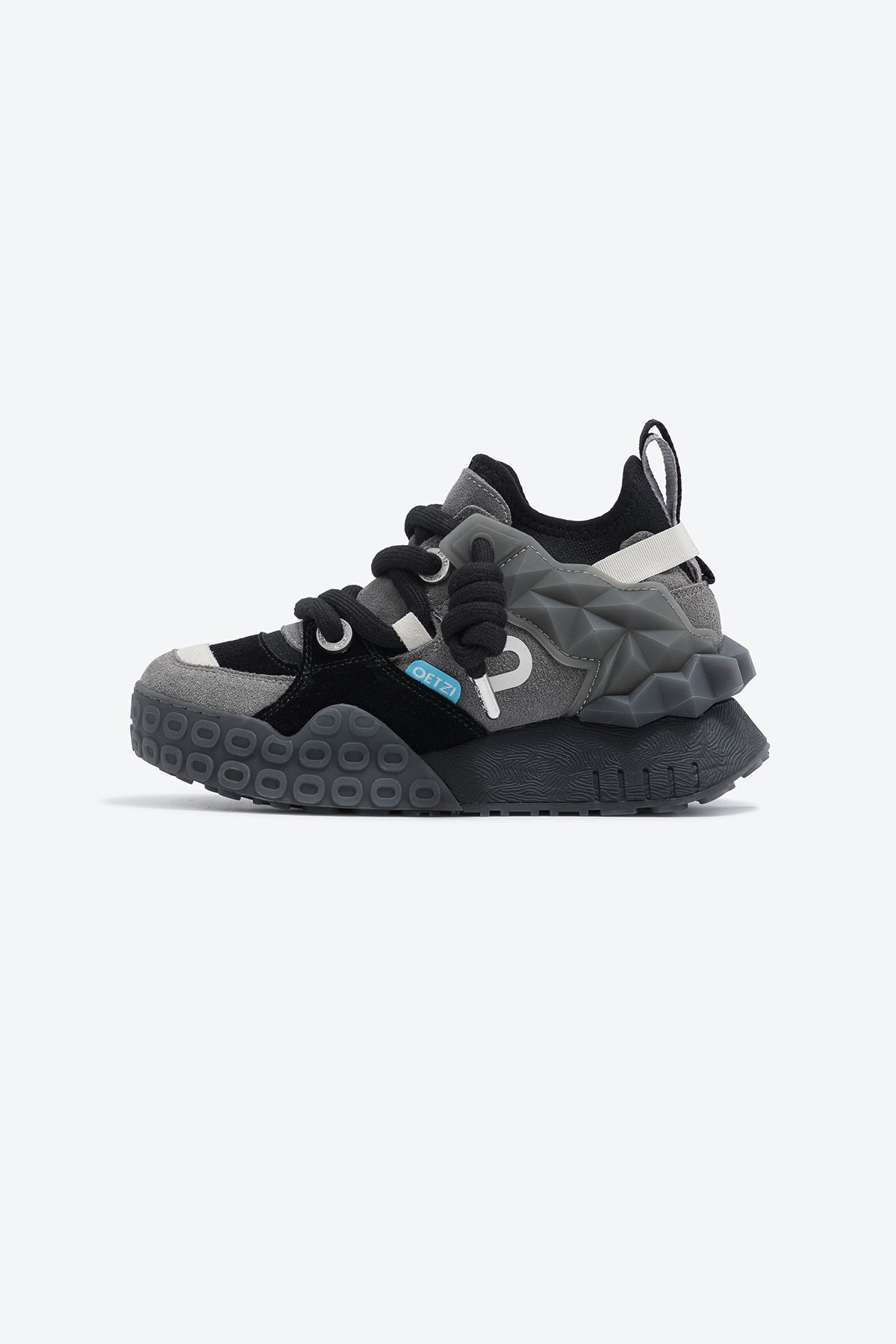 Women's Chunky Sneaker | Designer Sneakers | Black Shoes - Oetziceman