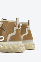MIXCE Unisex High Top Sneakers | Cool Shoes | Brown Shoes - Oetziceman