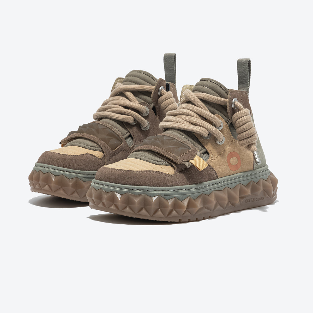 MIXCE Unisex High Top Sneakers | Cool Shoes | Oetziceman Shoes