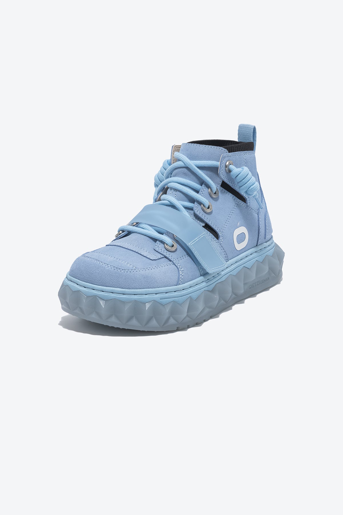 MIXCE Unisex High Top Sneakers | Cool Shoes | Blue Shoes - Oetziceman