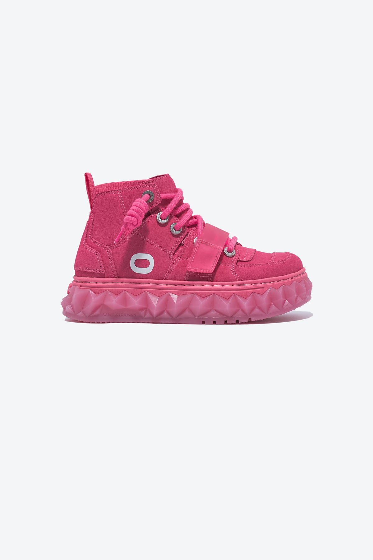 MIXCE Unisex High Top Sneakers | Cool Shoes | Rose Red Shoes - Oetziceman