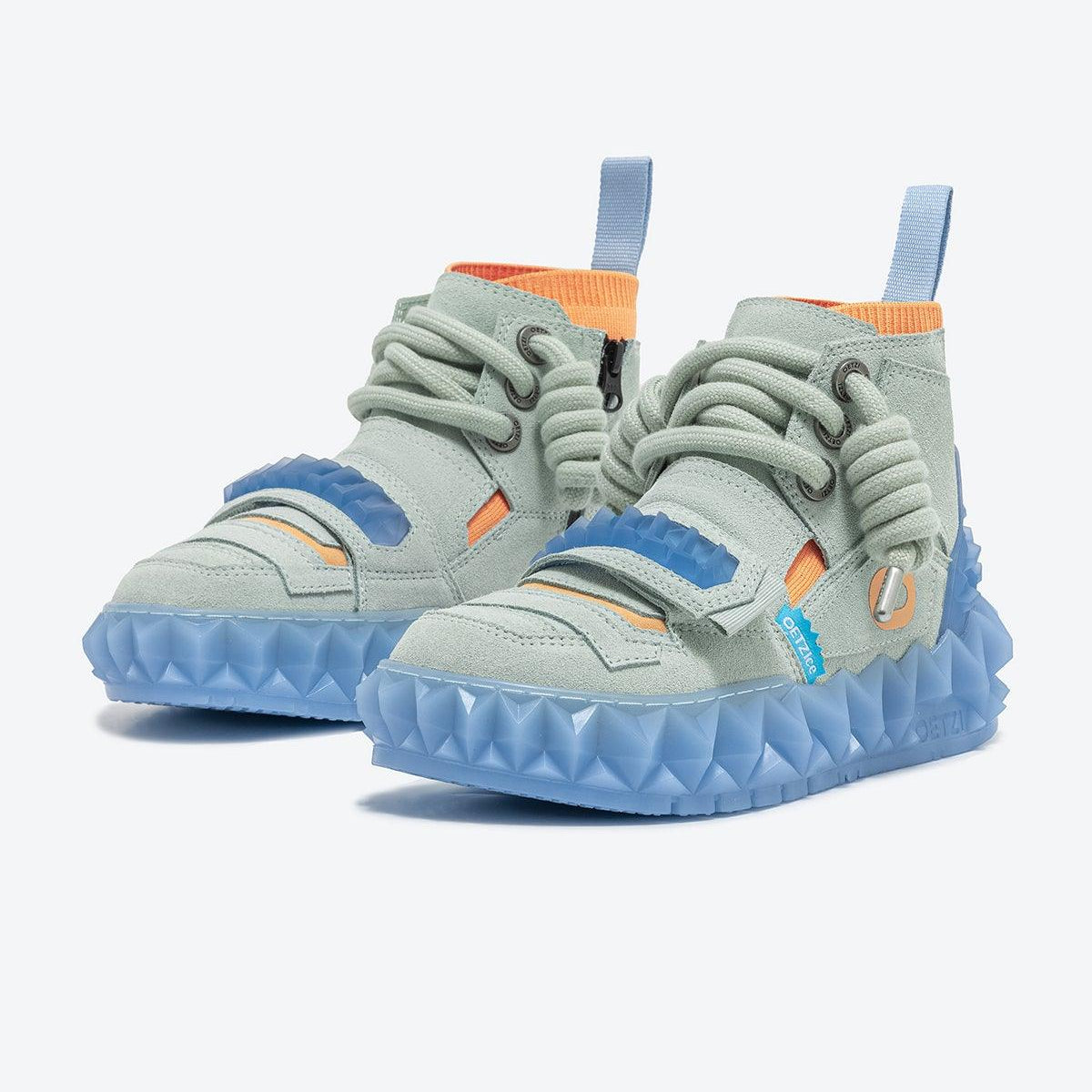 OETZIeroICE Unisex High Top Sneakers For Women And Men - Oetziceman
