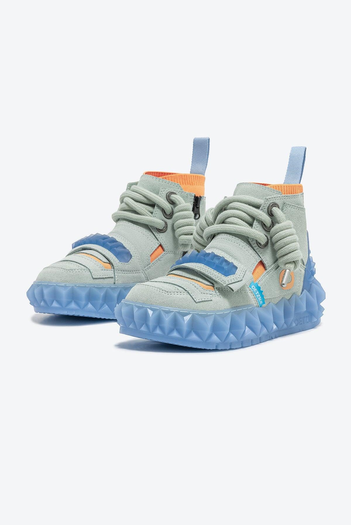 OETZIeroICE Unisex High Top Sneakers For Women And Men - Oetziceman
