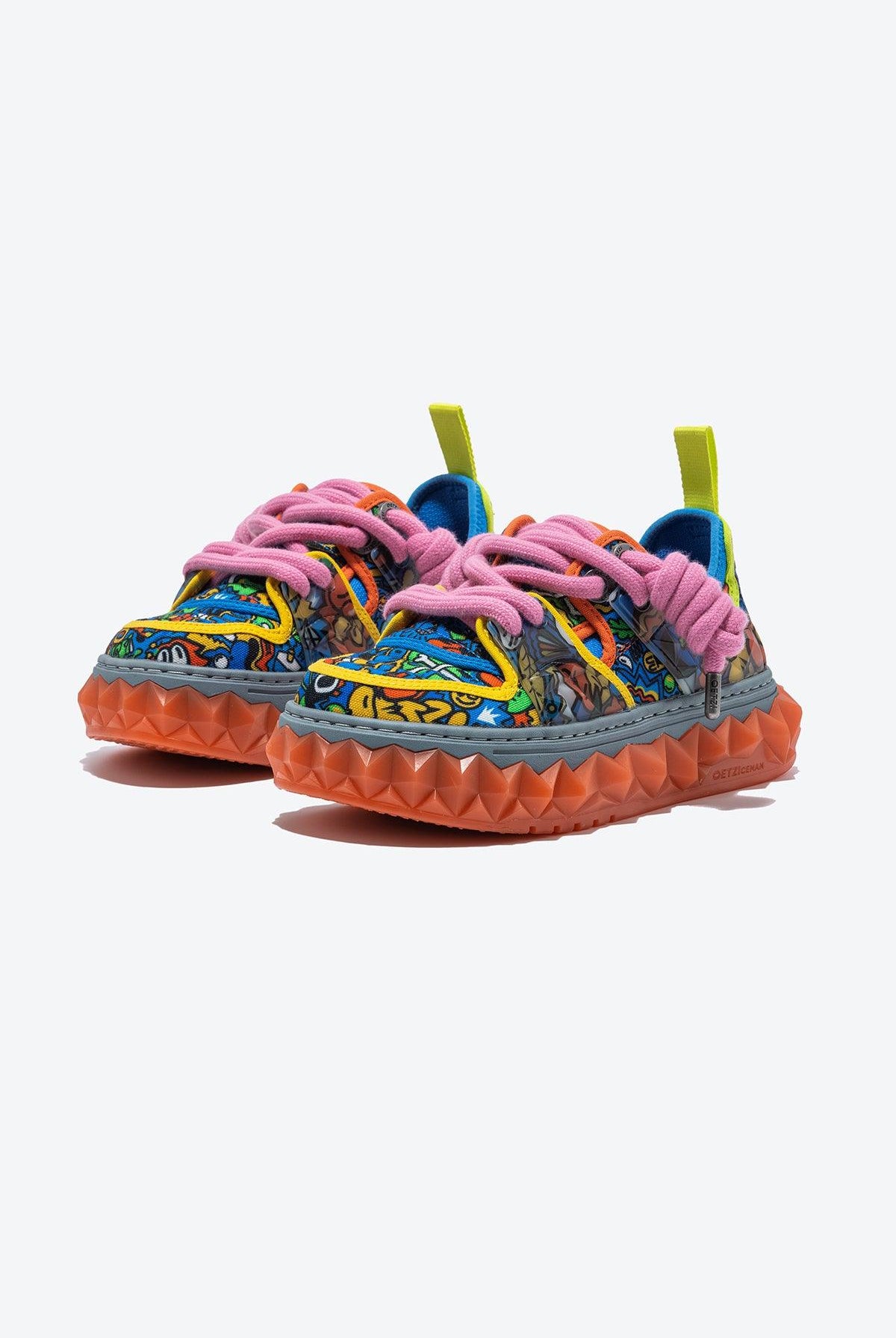 Mixce Unisex Artistic Pattern Sneakers - Oetziceman