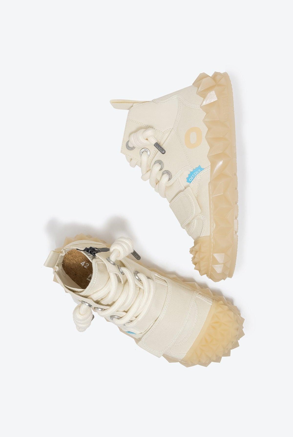 OETZIeroICE Unisex High Top Sneakers For Women And Men - Oetziceman