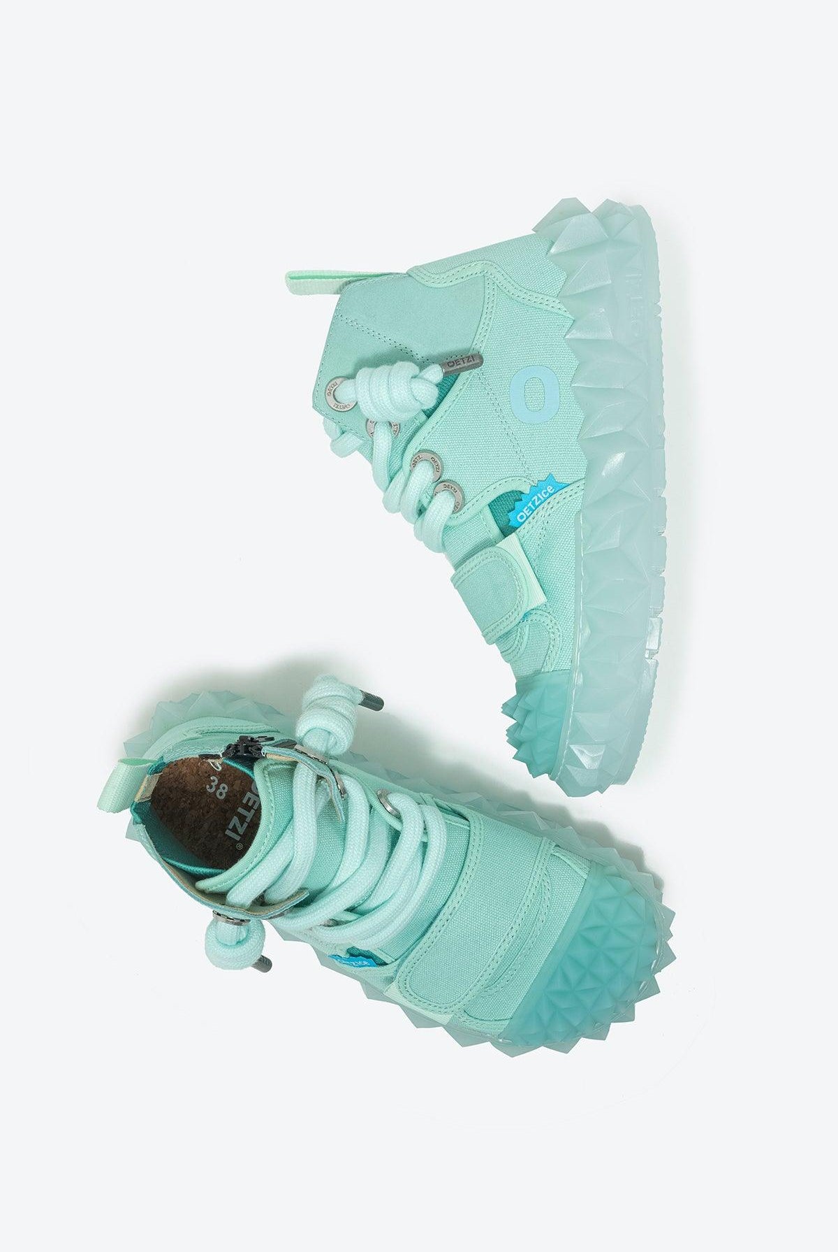 OETZIeroICE Unisex High Top Sneakers For Women And Men - Oetziceman