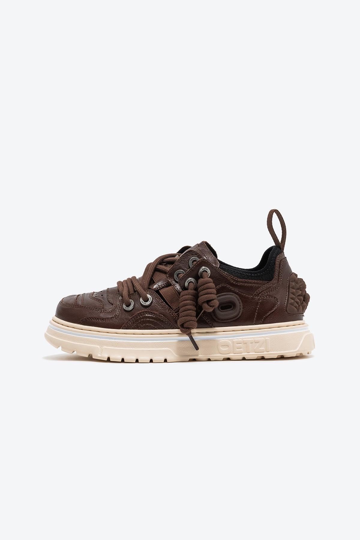 OETZIight Unisex Cowhide Sneakers For Women And Men - Oetziceman