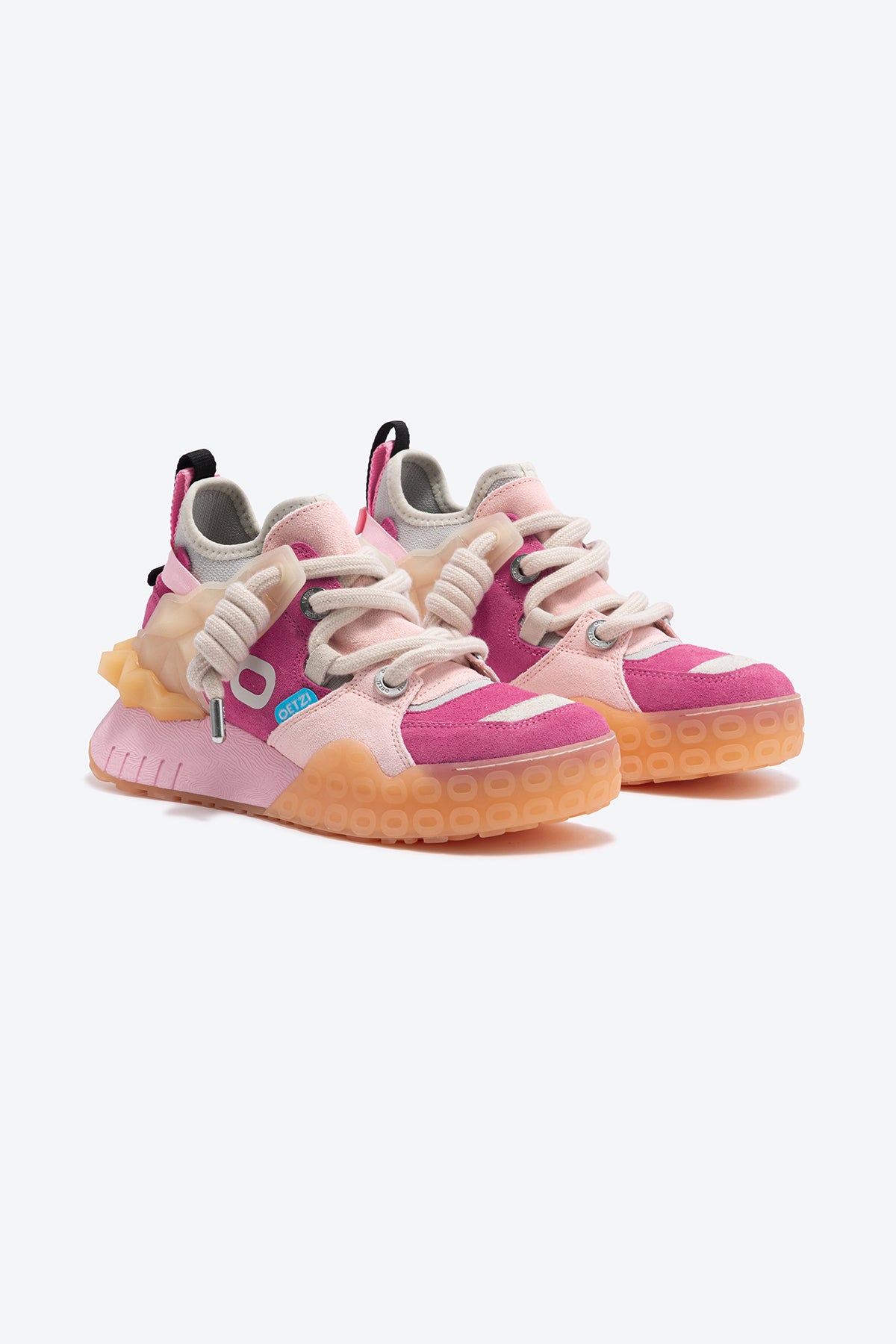 Women's Chunky Sneaker | Designer Sneakers | Pink Shoes - Oetziceman