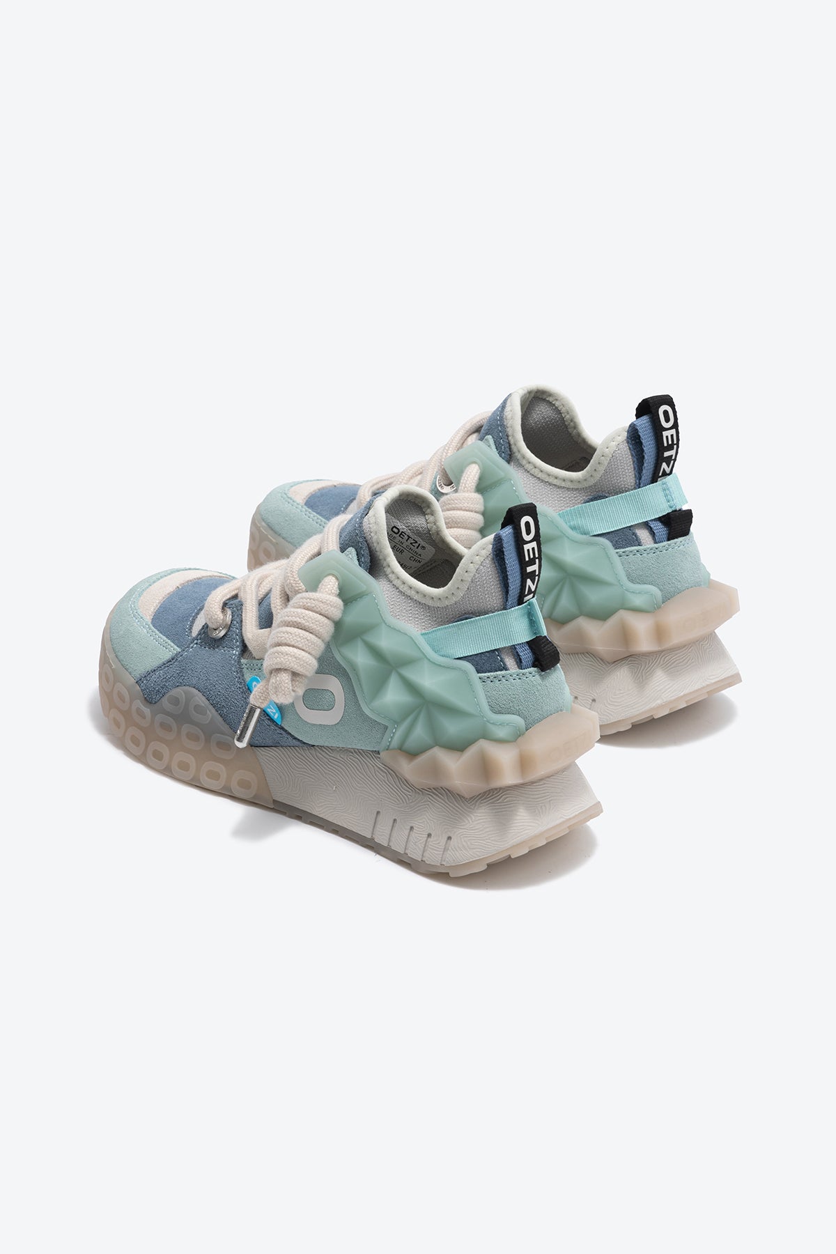 Women's Chunky Sneaker | Designer Sneakers | Green Shoes - Oetziceman