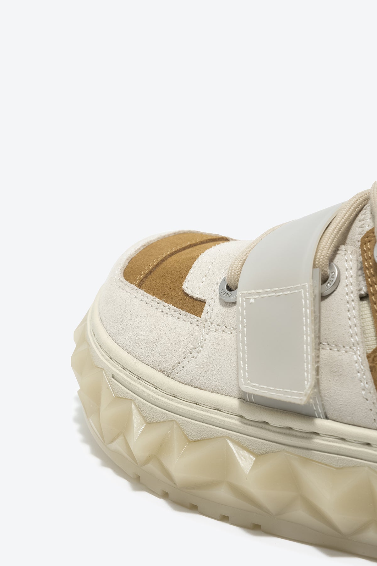 MIXCE Unisex High Top Sneakers | Cool Shoes | Brown Shoes - Oetziceman 