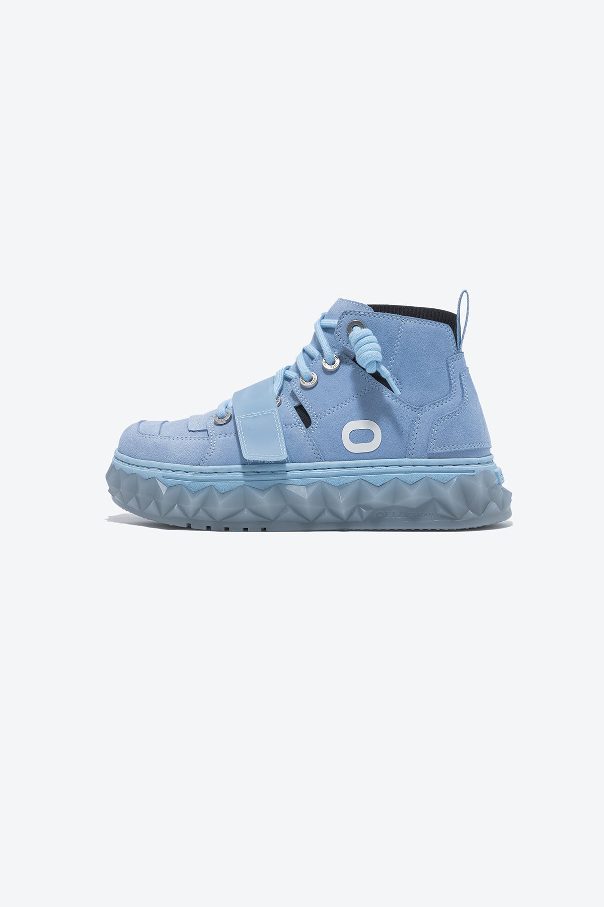 MIXCE Unisex High Top Sneakers | Cool Shoes | Blue Shoes - Oetziceman 