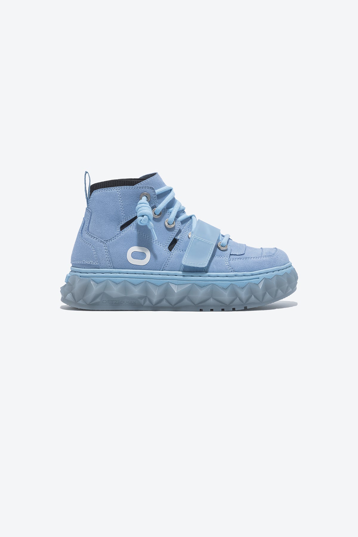 MIXCE Unisex High Top Sneakers | Cool Shoes | Blue Shoes - Oetziceman 