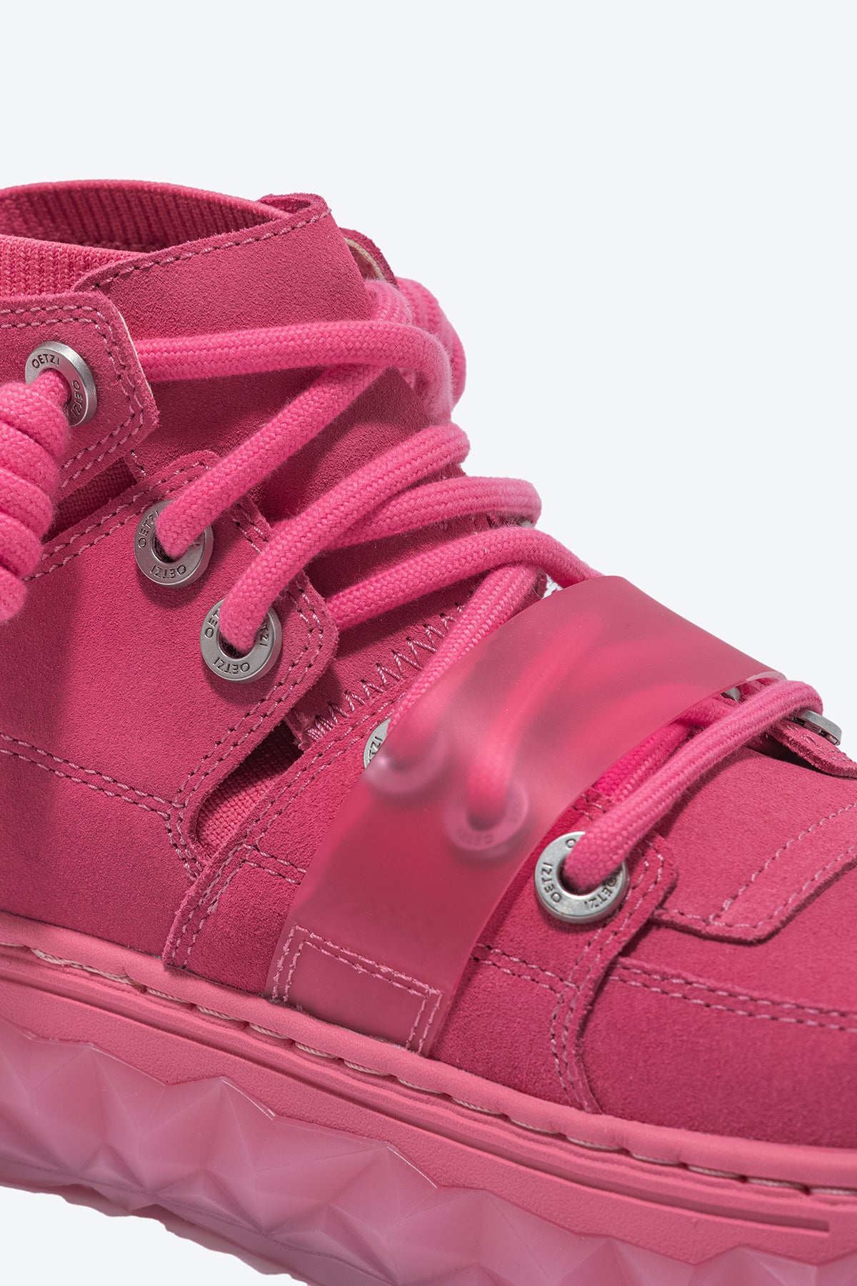 MIXCE Unisex High Top Sneakers | Cool Shoes | Rose Red Shoes - Oetziceman 