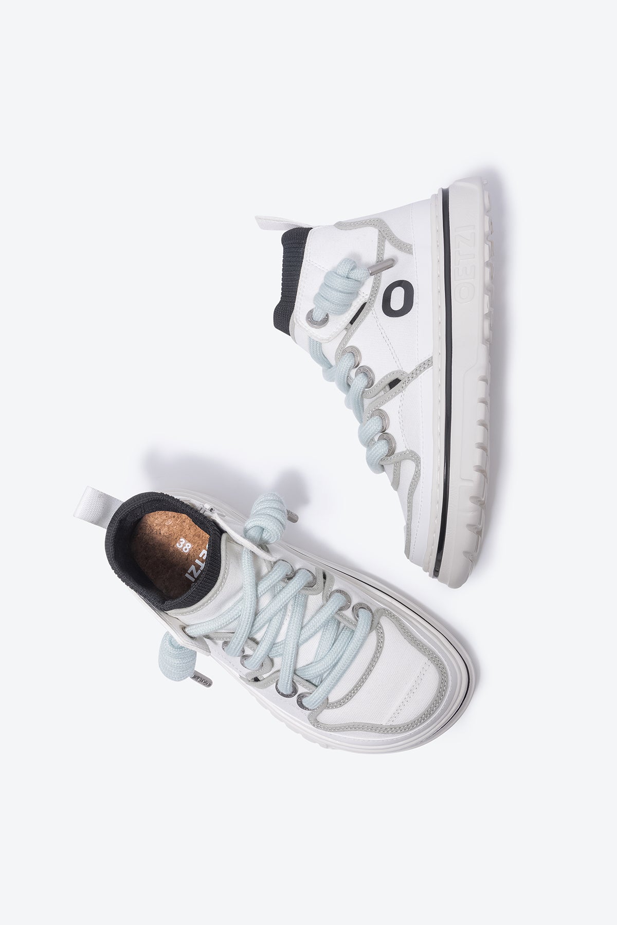 OETZIight Unisex High Top Sneakers | Fashion Footwear - Oetziceman