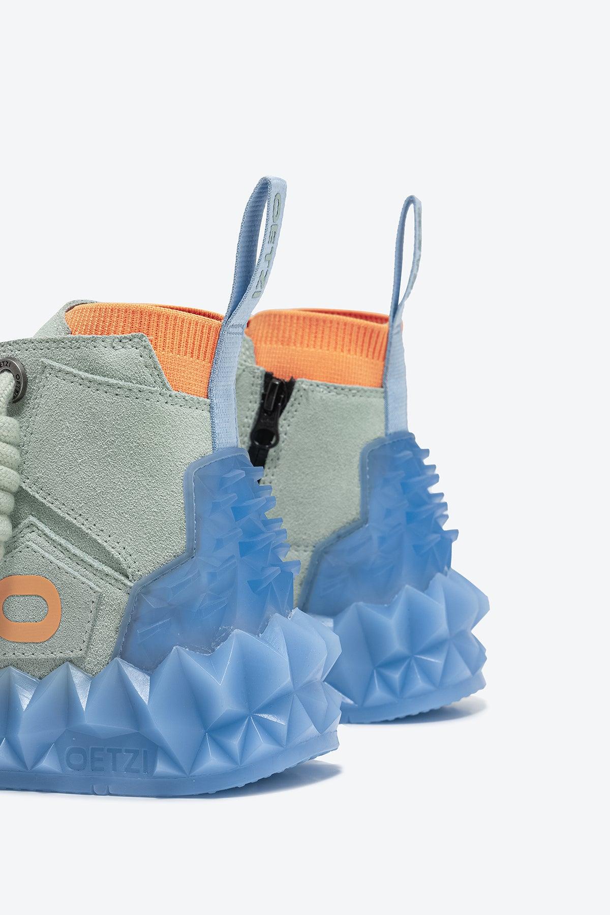 OETZIeroICE Unisex High Top Sneakers For Women And Men - Oetziceman