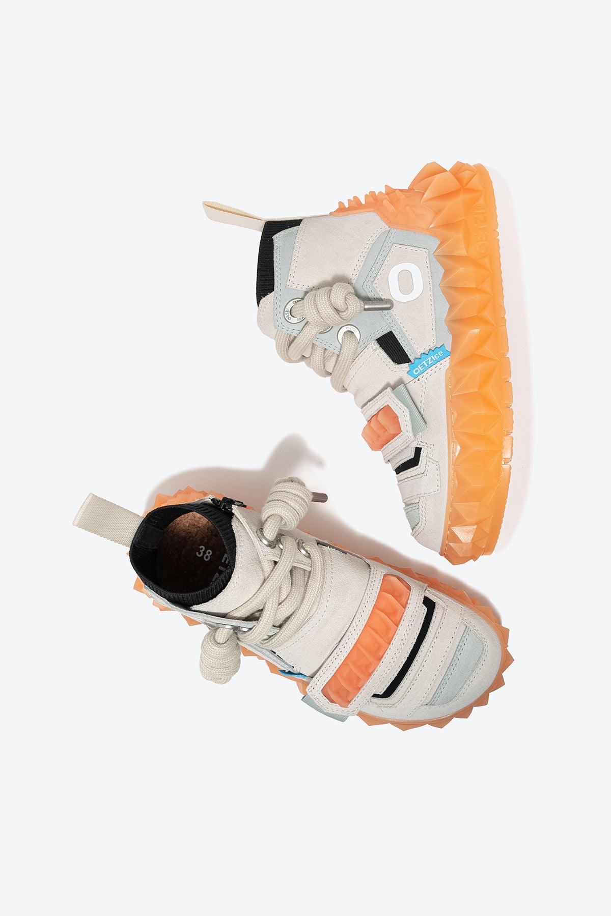 OETZIeroICE Unisex High Top Sneakers For Women And Men - Oetziceman