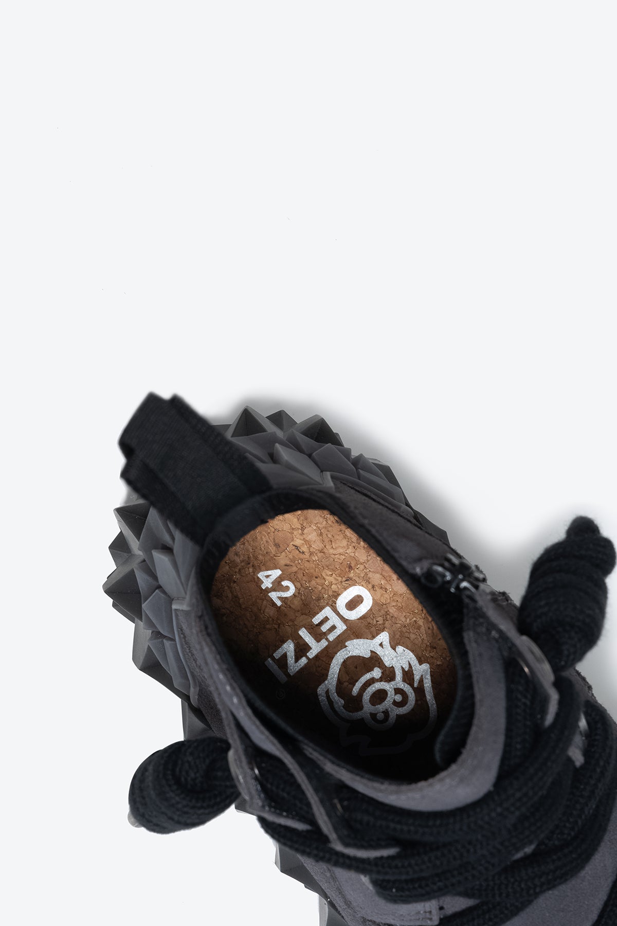 オッフェン offen ニット フラットシューズ 赤 レッド 26cm 42 靴