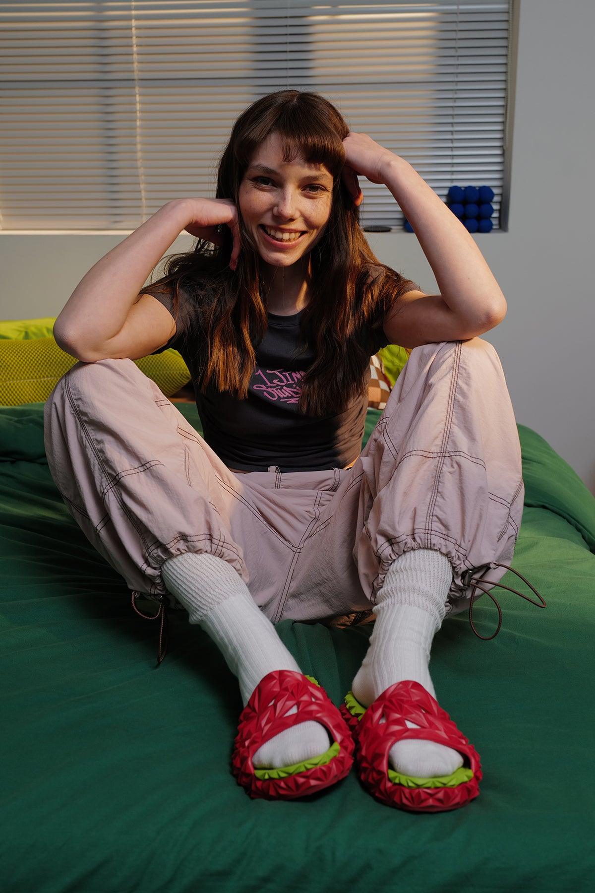 OETZI Icelippers - Red Green - Oetziceman