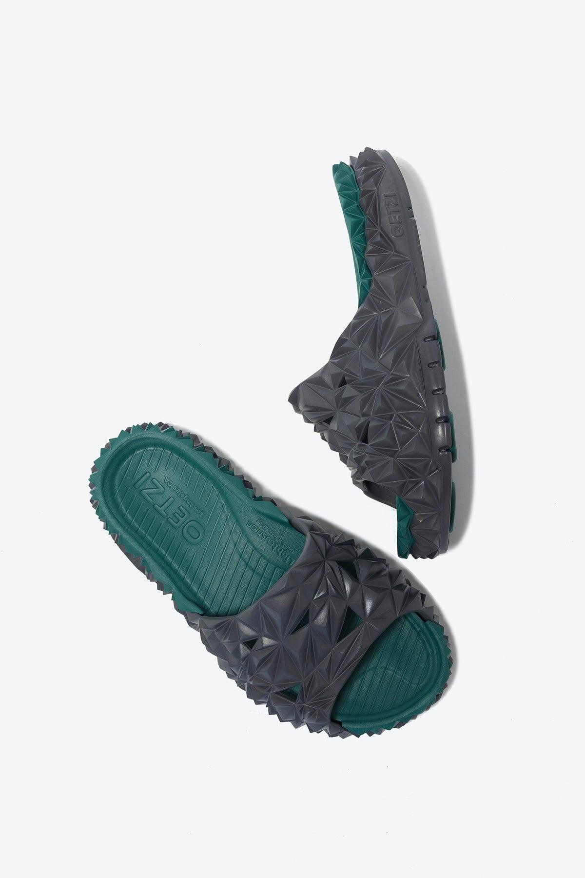 OETZI Icelippers - Dark Grey Green - Oetziceman