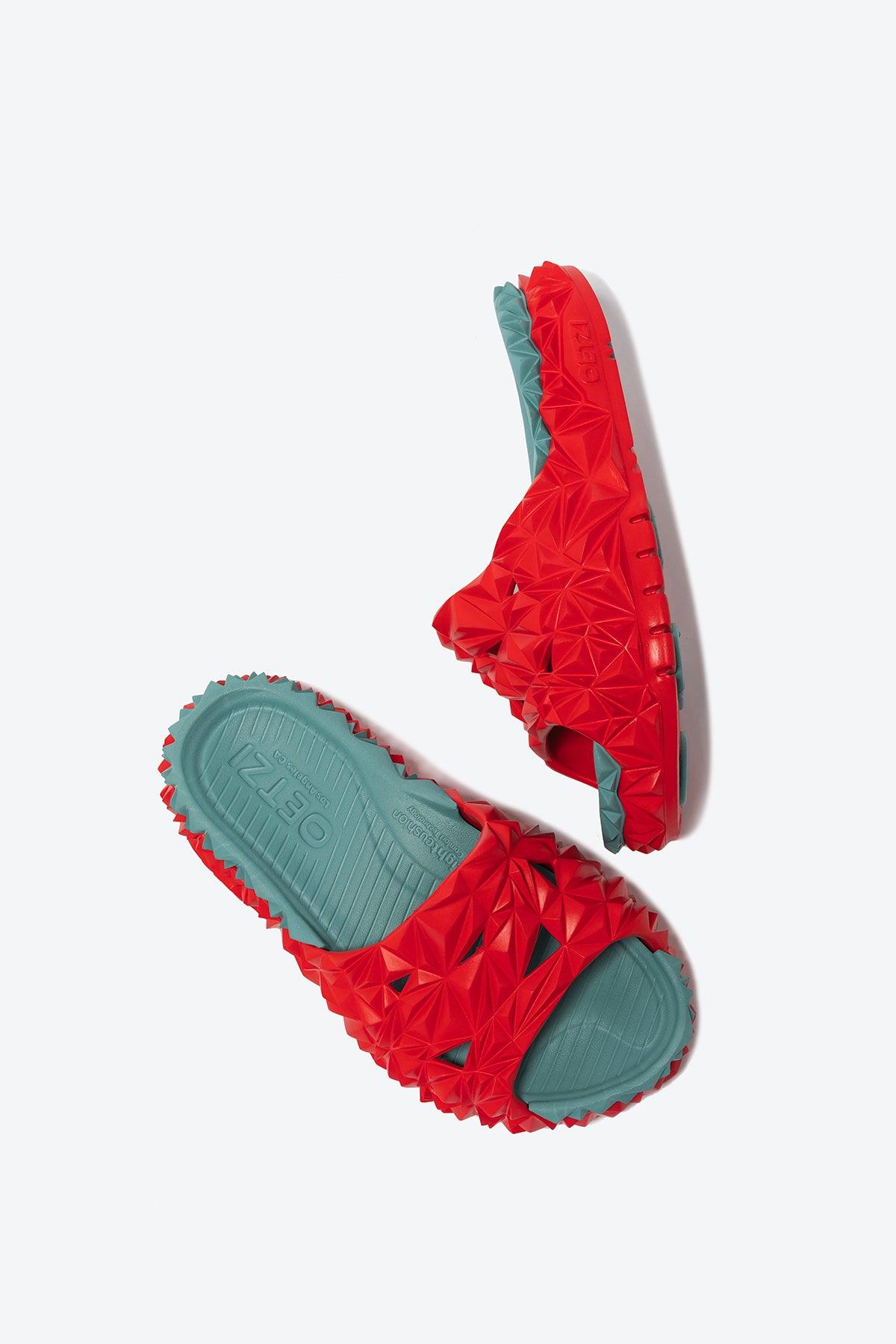 OETZI Icelippers - Red Green - Oetziceman