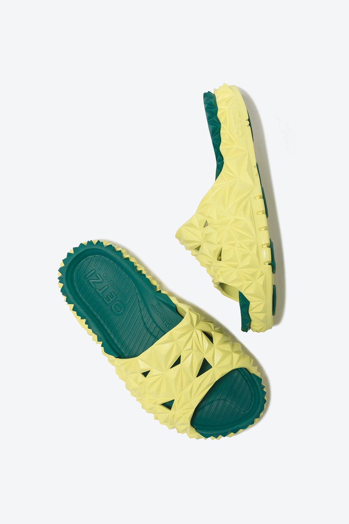 OETZI Icelippers - Yellow Green - Oetziceman
