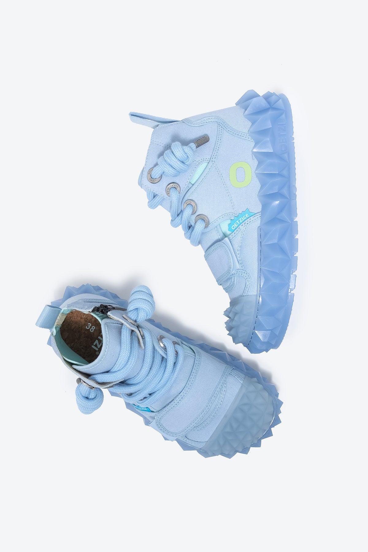 OETZIeroICE Unisex High Top Sneakers For Women And Men - Oetziceman