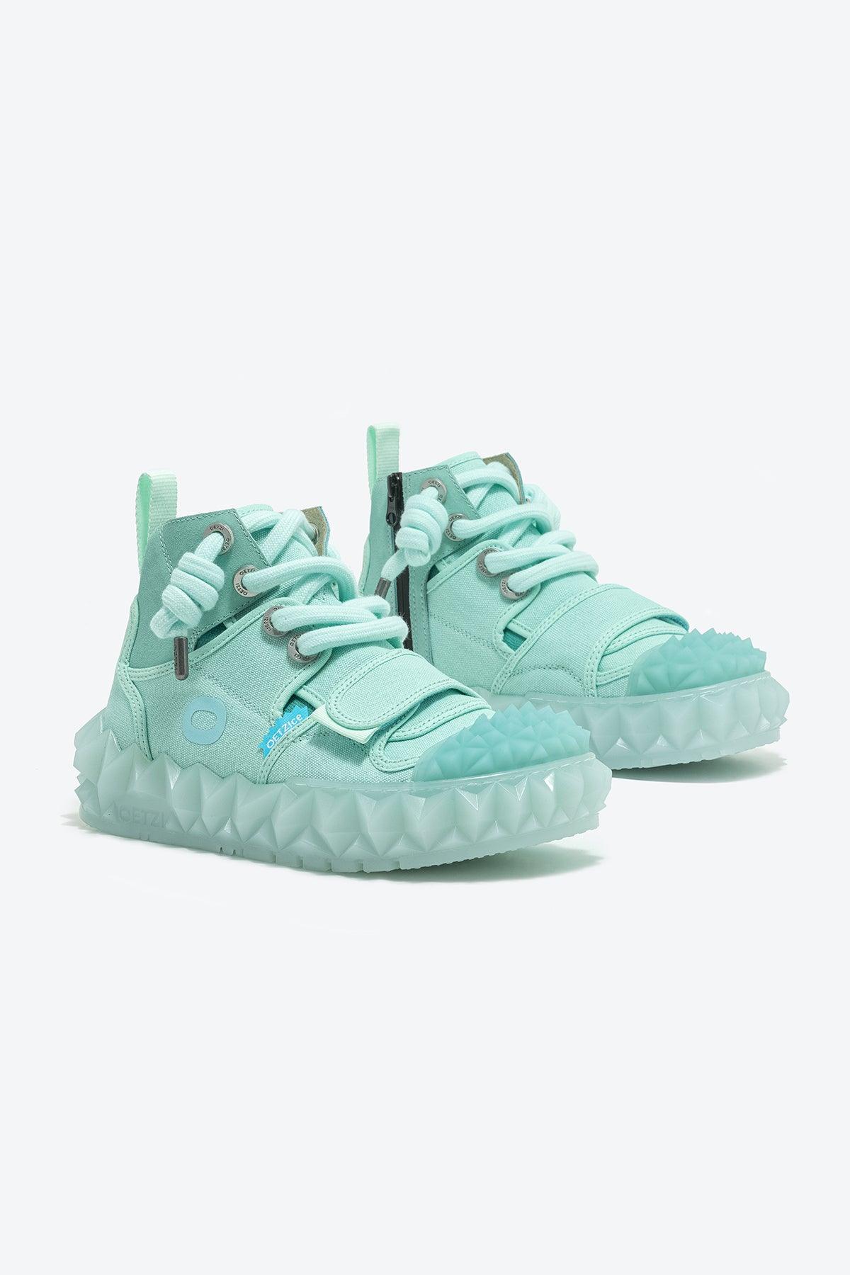 OETZIeroICE Unisex High Top Sneakers For Women And Men - Oetziceman