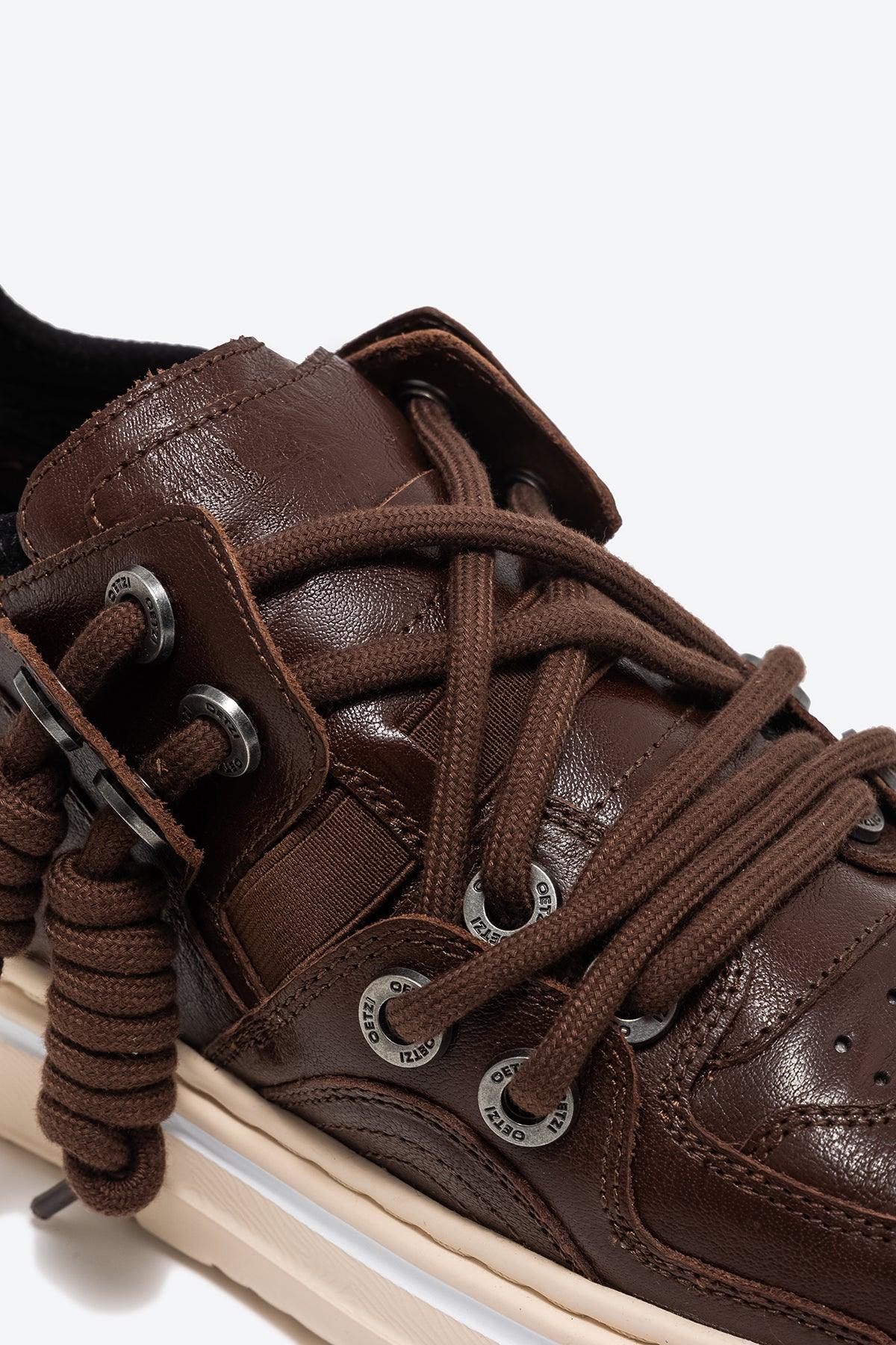 OETZIight Unisex Cowhide Sneakers For Women And Men - Oetziceman