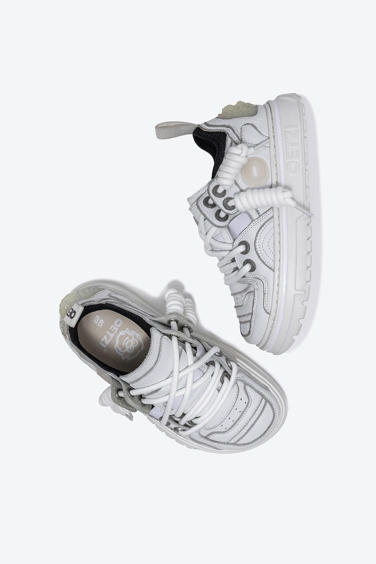 OETZIight Unisex Cowhide Sneakers For Women And Men - Oetziceman