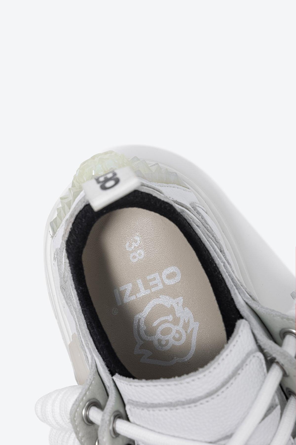 OETZIight Unisex Cowhide Sneakers For Women And Men - Oetziceman